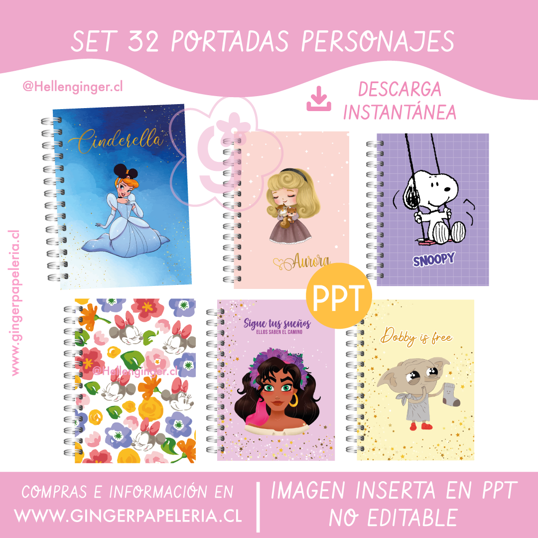 Digital Set Planners Personajes  16