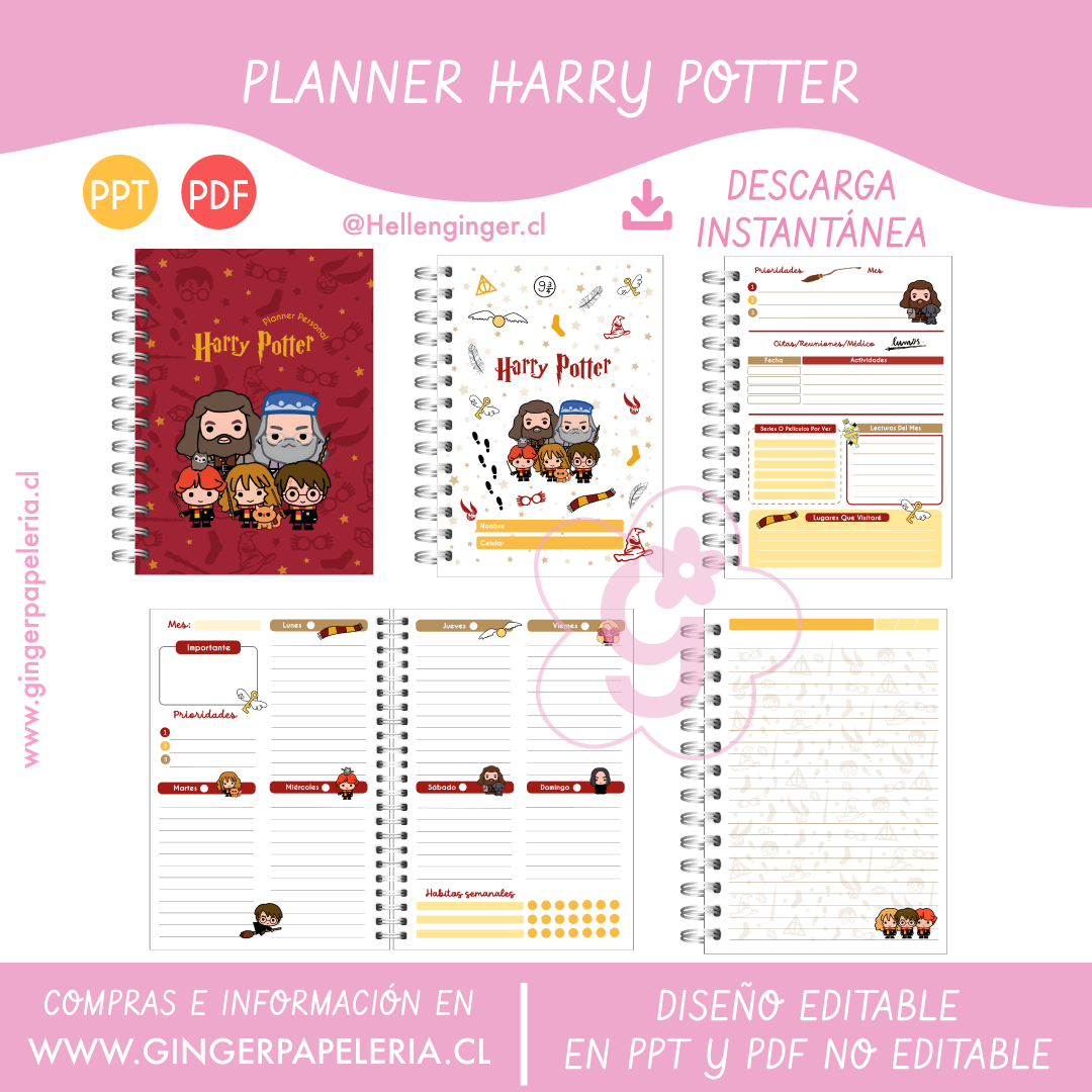 Digital Planner Harry Potter  1