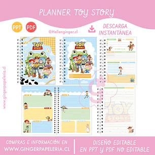 Digital Planner Toy Story