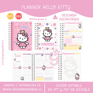 Digital Planner Hello Kitty