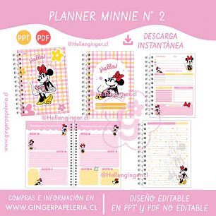 Digital Planner Minnie N° 2
