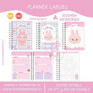 Digital Planner Labubu
