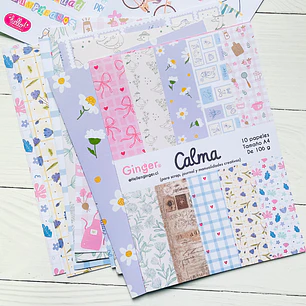 Set Calma Journal y Scrap (Agosto)