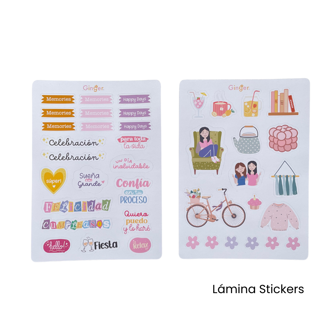 Set Calma Journal y Scrap (Agosto) 3