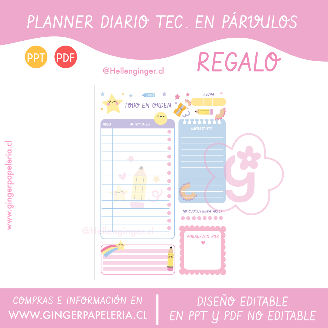 Digital Planner Tec. en Párvulos N° 3 3