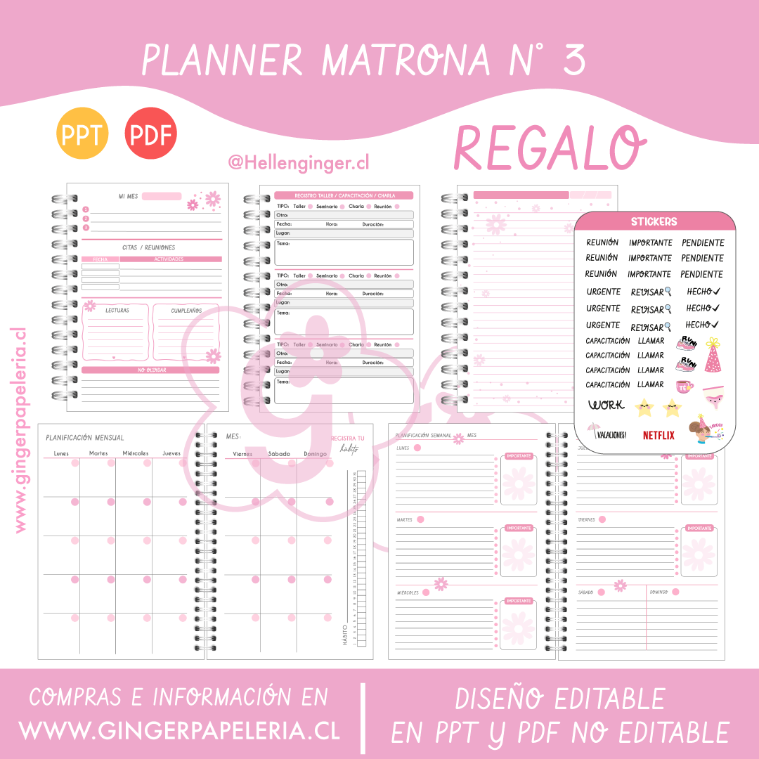 Digital Planner Tec. en Párvulos N° 3 7