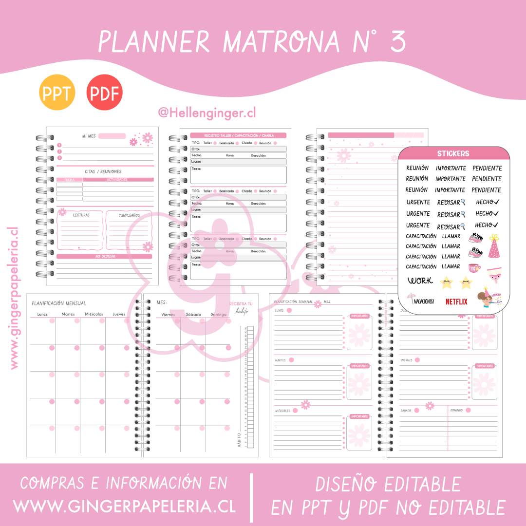 Digital Planner Matrona N° 3 2