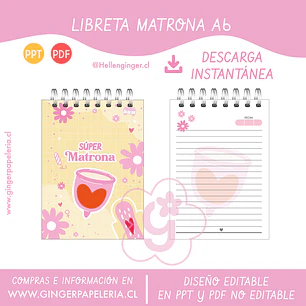 Digital Libreta Matrona A6