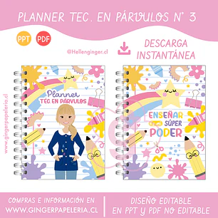 Digital Planner Tec. en Párvulos N° 3
