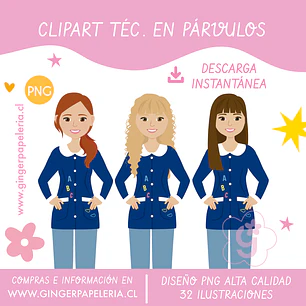 Digital Clipart Téc. en párvulos N° 2