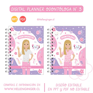 Digital Planner Odontóloga N° 3
