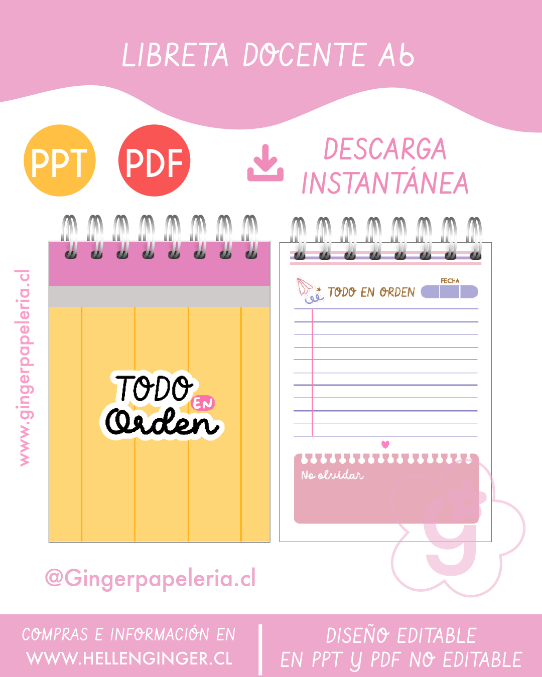 Digital kit Planners Docente  14