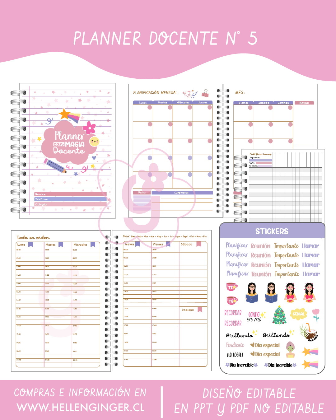 Digital kit Planners Docente  5