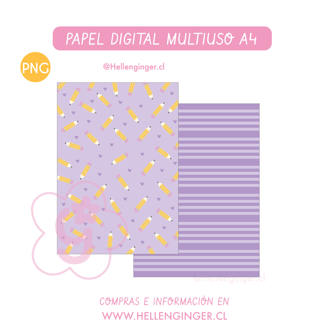 Digital Planner Docente Lila N° 6 3