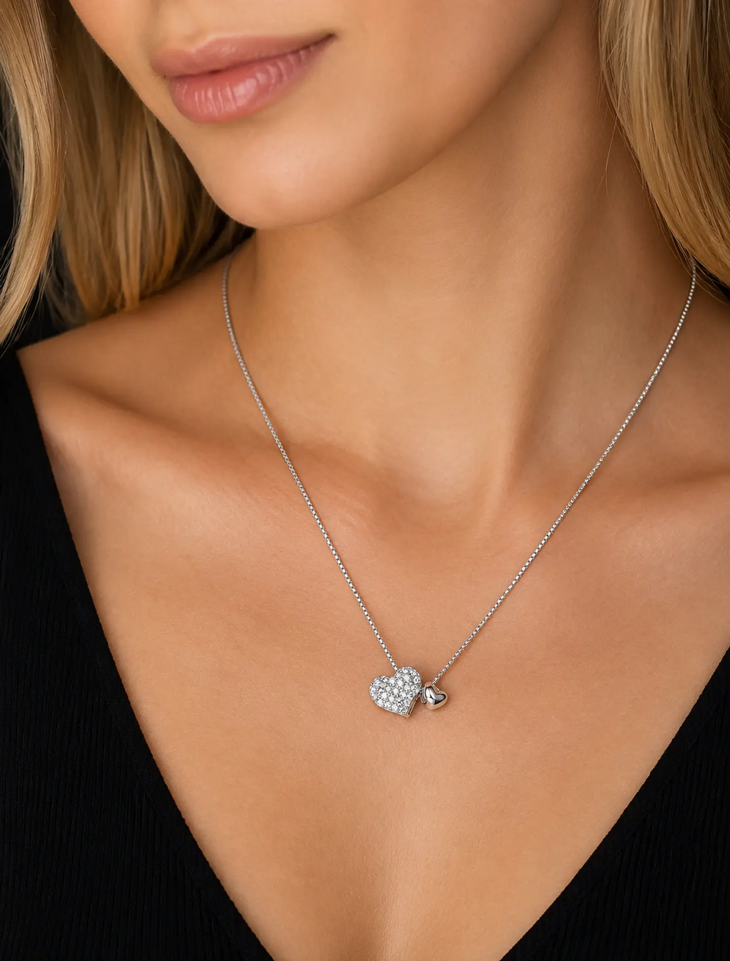 Collar corazón  3