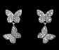 Aros mariposa largos - Miniatura 1