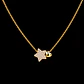 Collar estrella y corazón modelo Liza - Miniatura 1