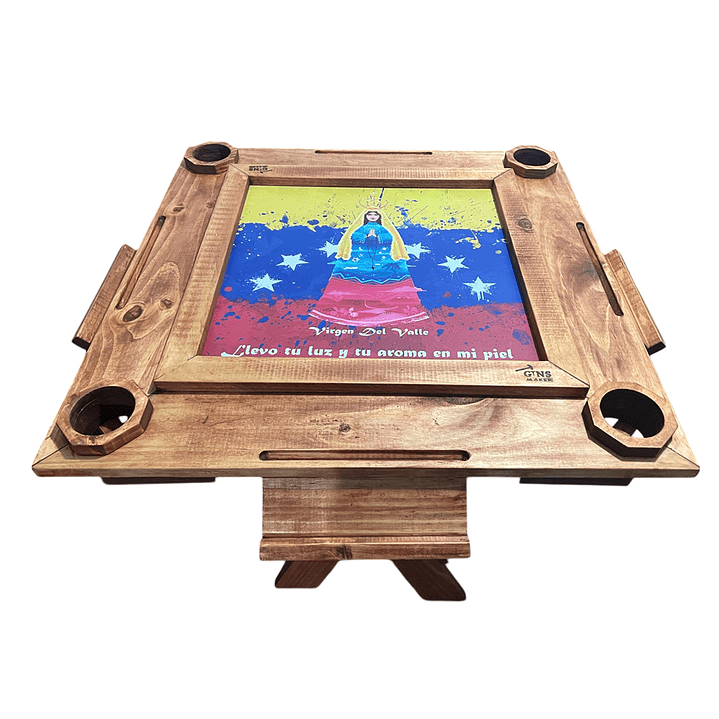 Mesa De Juego Plegable Con Base extra 1