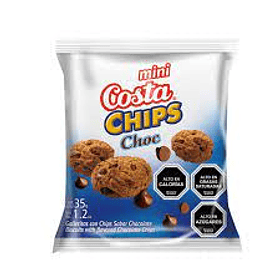 GALLETA MINI CHIPS CHOC COSTA35 grs.    (30)