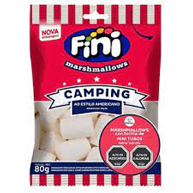MARSHMALLOWS CAMPING FINI 80grs.   (12)