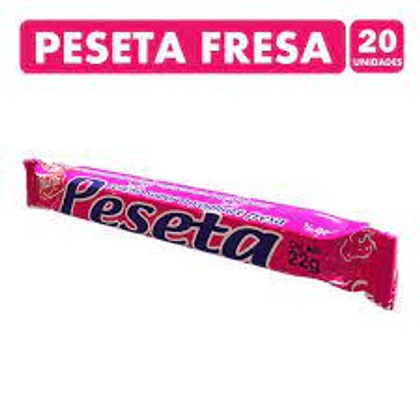 PESETA YOGURT FRESA x 20   (6)