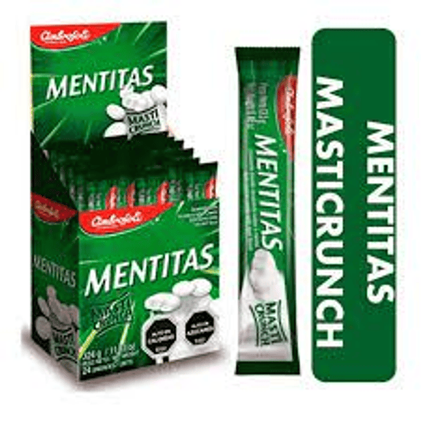 MENTITAS MASTICABLE DISPLAY x 24un.     (6)
