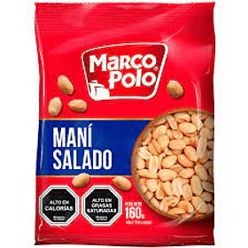 MANI SALADO M. POLO 150grs.   (16)