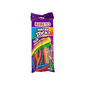 BEBETO WACKY STICKS FRUTILLA 180grs.  (24)        