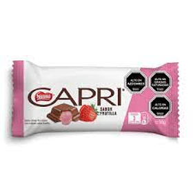 CAPRI TABLETA FRUTILLA 90grs.   (20)