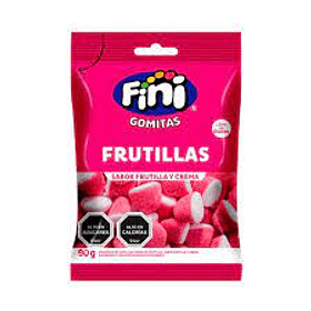 GOMITAS FRUTILLA Y CREMA FINI 90grs (12)