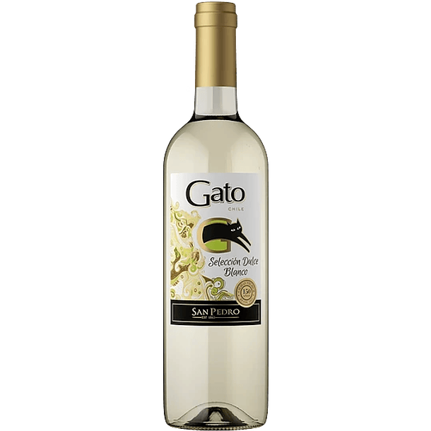 VINO GATO SELECC. DULCE BLANCO 750cc.8ºG.L. (12)  