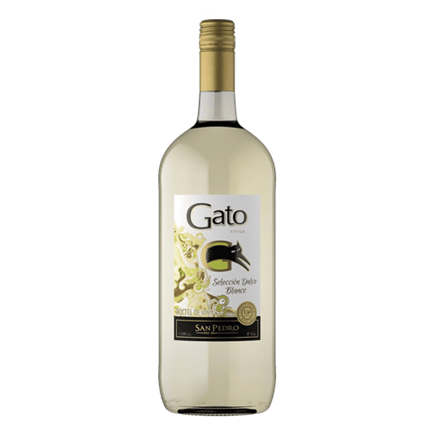 VINO GATO SELEC. DULC BOTEL. BCO 1.5lts.8°G.L(DPx8
