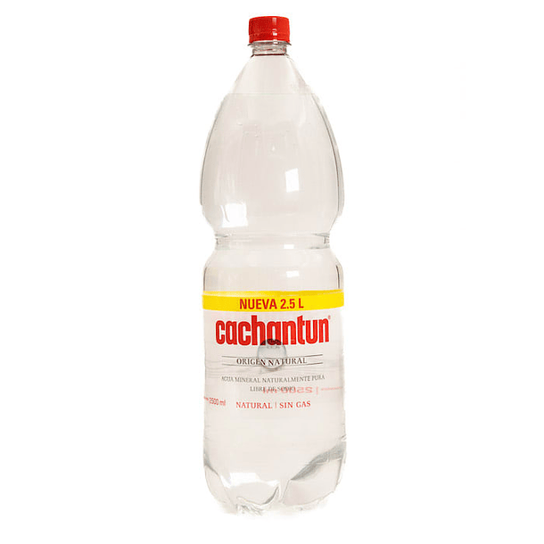 AGUA MINERAL CACHANTUN 2500ml. S/GAS    (DPx6u)