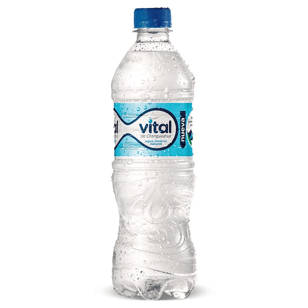 AGUA MINERAL VITAL C/GAS 600ml. x 12      (144) 2
