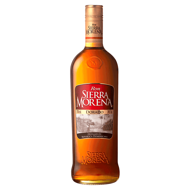 RON SIERRA MORENA DORADO 1000ml. 39.5ºG.L. (6)    