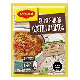 SOPA MAGGI COSTILLA C/FIDEOS (CJ.x 20)