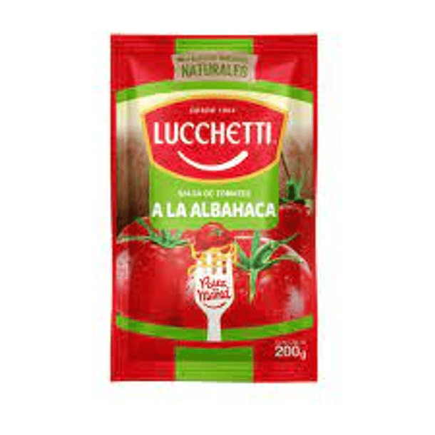 SALSA LUCCHETTI ALBAHACA 200grs.(24)