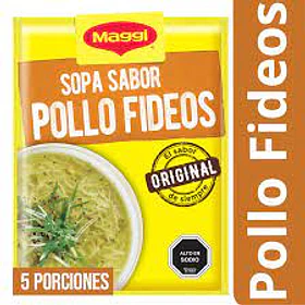 SOPA MAGGI POLLO C/FIDEOS(CJ.x 20)