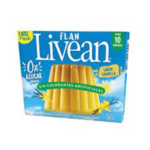 FLAN LIVEAN VAINILLA 17grs.  (15)