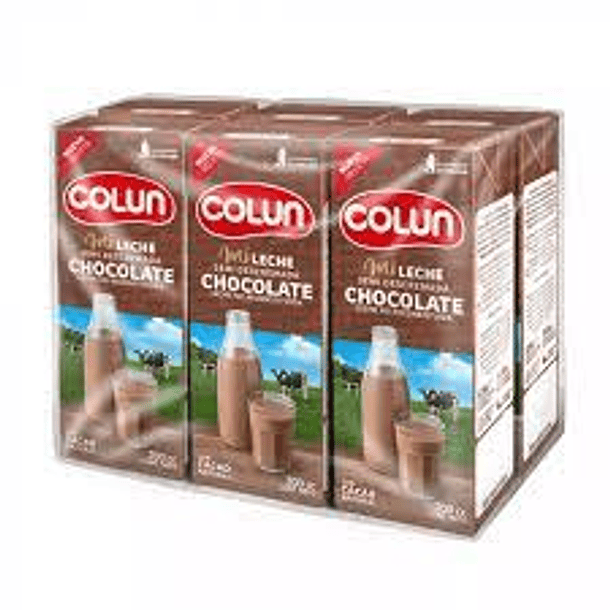 LECHE COLUN CHOCOLATE 200cc.x 6un.       (4)