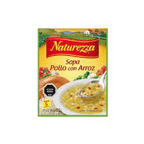 SOPA NATUREZZA POLLO/ARROZ (DP.x 18)
