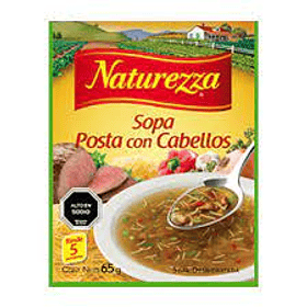 SOPA NATUREZZA POSTA CABELLO (DP.x 18)