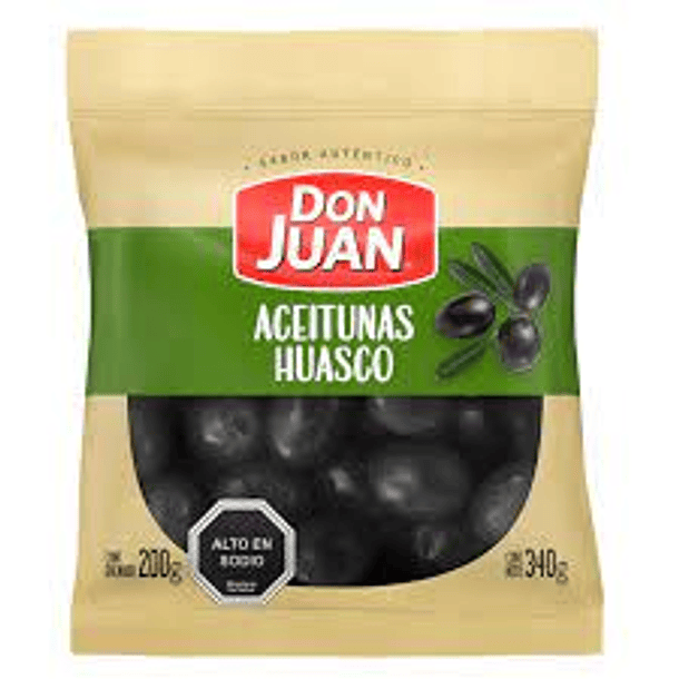ACEITUNA HUASCO DON JUAN 200grs.  (12)