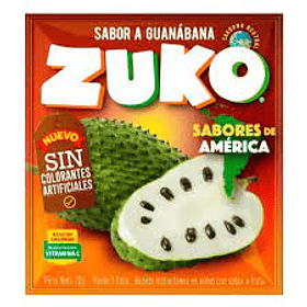 JUGOS ZUKO GUANABANA x 10un. (16) (P 80)          