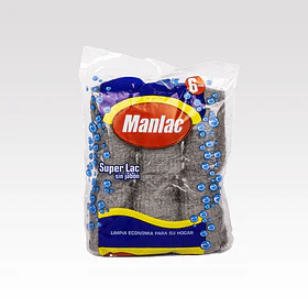 SUPERLAC SIN JABON MANLAC x 6un.      (20)