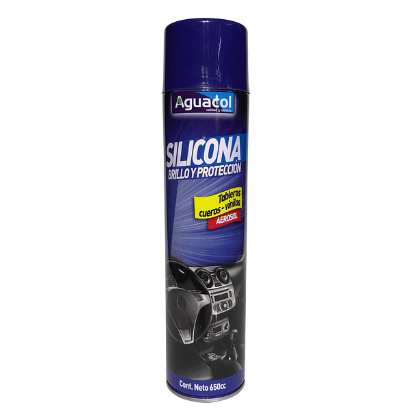 SILICONA SPRAY AGUACOL 650cc.  (12)               