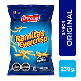 RAMITAS EVERCRISP SALADAS 230grs.  (16)
