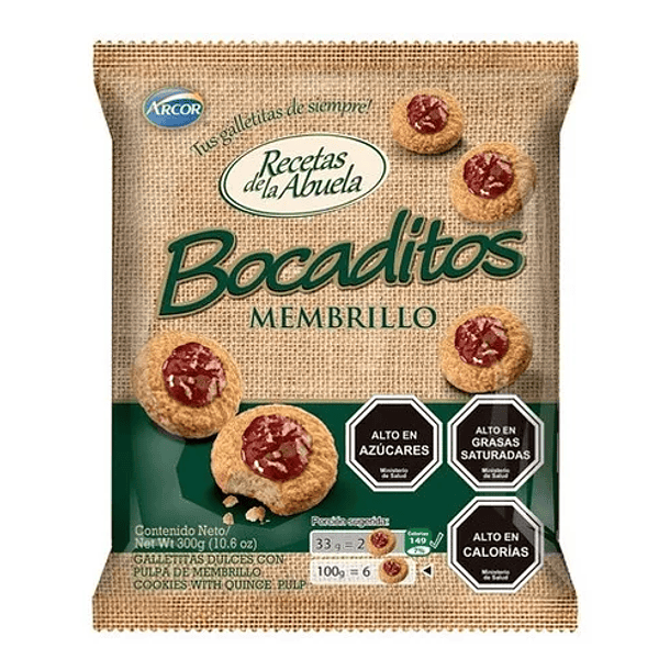 GALLETA BOCADITOS 300grs.  (21)