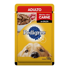 SACHET PEDIGREE ADULTO CARNE 100grs.  (CJx12un)   