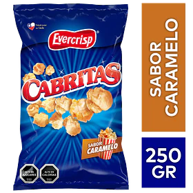 CABRITAS CARAMELO EVERCRISP 250g.  (14)